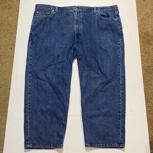 Levis 550 Relaxed Fit Jeans Mens 52 x 29 Water less Blue 100% Cotton Used